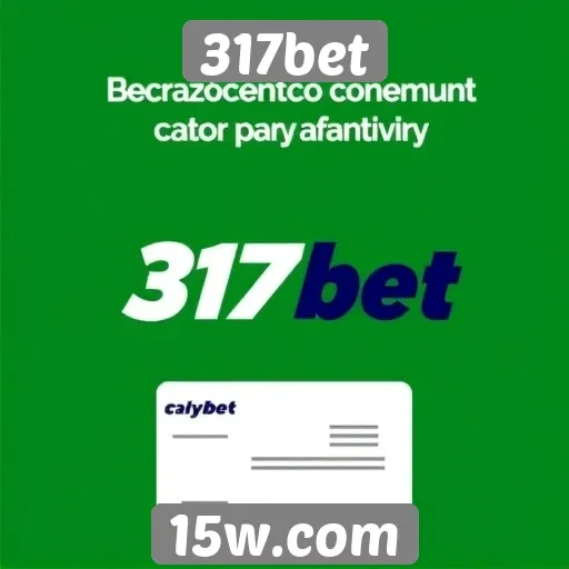 Opções de pagamento disponíveis na 317bet